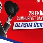 Bursa’da 29 Ekim’de toplu ulaşım ücretsiz