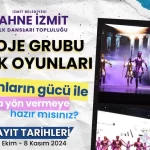 İzmit dans ediyor, sahne İzmit yeni dansçılarını bekliyor