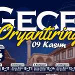 Konya’da ‘Gece Oryantiringi’